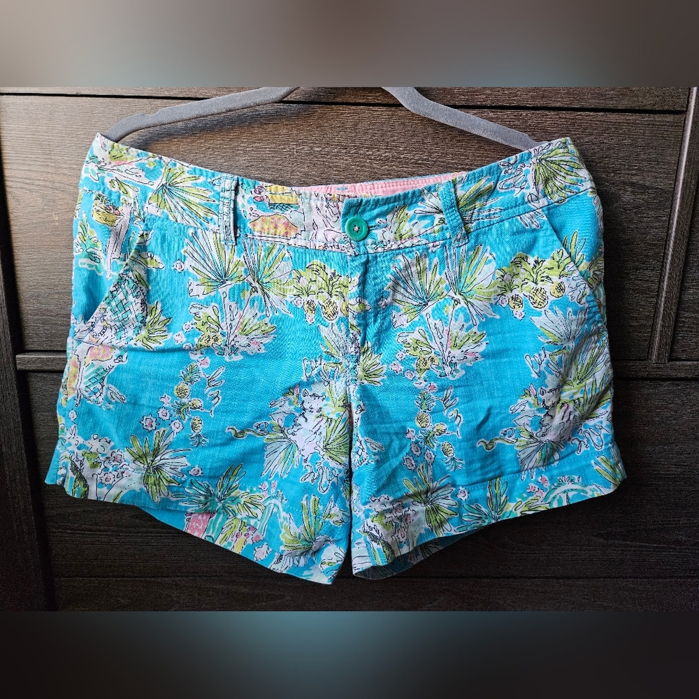 Lilly Pulitzer Originals Vintage Jungle Glam Shorts
